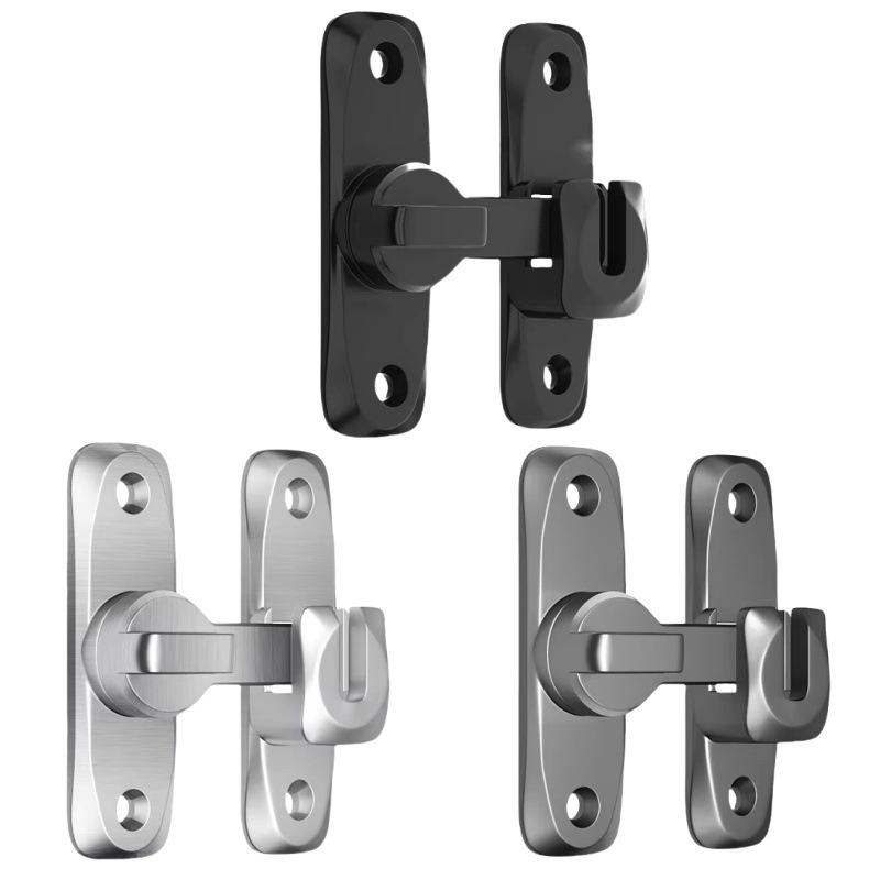 Furniture Hardware Fitting - Kunci Pintu Geser 90/180 Derajat, Pengunci