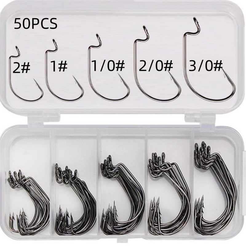 Furniture Hardware Jig - 50Pcs/Kotak Kail Pancing Baja Karbon Tinggi