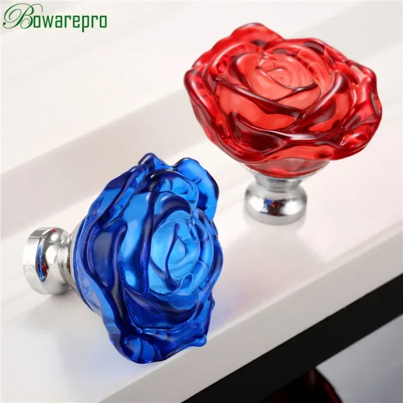 Bowarepro 50MM Kristal Mawar K - Furniture Hardware Jig ulasan dan harga