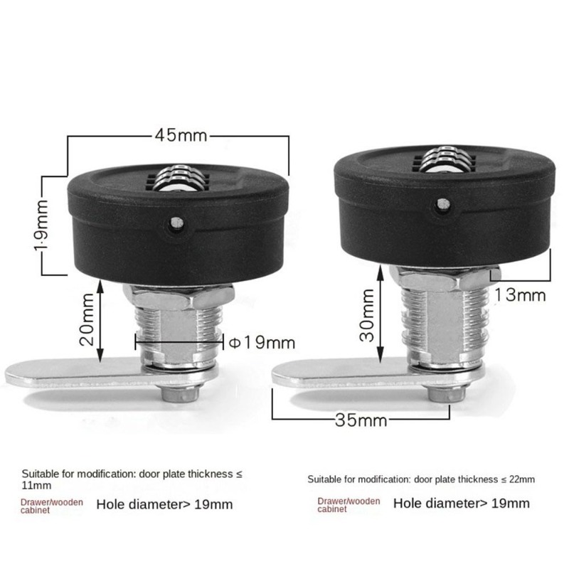 Kunci Kata Sandi Laci 20/30Mm  - Furniture Hardware Manufacturer ulasan dan harga